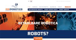 Desktop Screenshot of irsrobotics.com