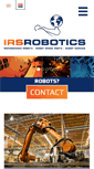 Mobile Screenshot of irsrobotics.com
